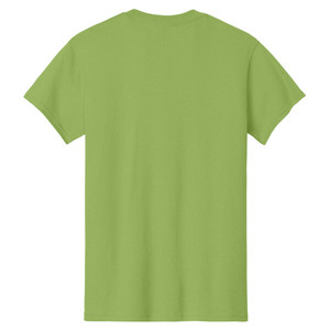 เสื้อยืดคอกลมผ้าฝ้าย 100% คุณภาพสูง สีกีวี ขายดี ทรงโอเวอร์ไซส์สำหรับผู้ชาย แบบเรียบ สามารถปรับแต่งได้ - Product Image 5