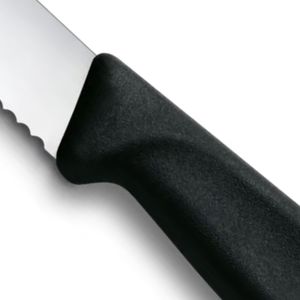 Couteaux à steak et à pizza, lame en acier inoxydable dentelée, poignée ergonomique, couverts de table pour la viande, la pizza, le service en restaurant - Product Image 6