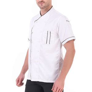 Chemise de chef personnalisable fabriquée au Pakistan, chemise à manches longues pour chef ou responsable de restaurant - Product Image 4