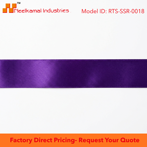 25mm Purple Single Face Satin Ribbon Factory Supply 5 Rolls x 8 Meter Pack for Gift <b>Boxes</b> Balloon Decor Photo Props Events Bulk - Product Image 6