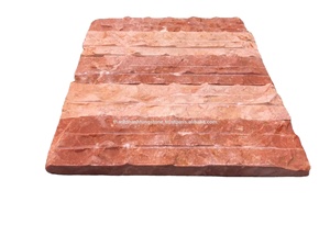 Paneles de pared de mármol rojo natural de gama alta Piedra impermeable duradera para villas, interiores modernos y fachadas de jardín - Product Image 2