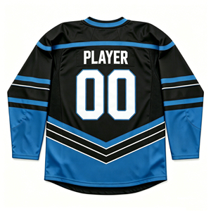 Jersey de Hockey sobre Hielo Sublimado para Jóvenes, Transpirable, de Secado Rápido, con Logotipo Personalizado, Uniforme para Equipo de Hockey - Product Image 6