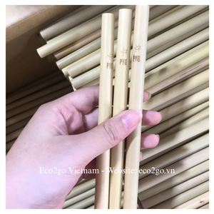 Bamboo <b>Straws</b> Wholesale, Custom Size <b>Reusable</b> Bamboo Drinking <b>Straws</b> with Logo Engraving From Vietnam - Product Image 5