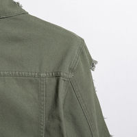 Nouvelle Veste en Jean Bleu Teint sur Mesure de Haute Qualité 2026 pour Hommes, Service OEM, Col Montant, Vintage, Anti-Bactérien, Logo Personnalisé, Hiver, Fermeture Avant