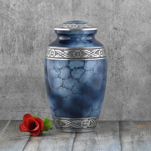 Falah International American Style Cremation Urns Adult <b>Memorial</b> Urns High Demand Unique Design Aluminium Cremation Urns 2026 - Product Image 1