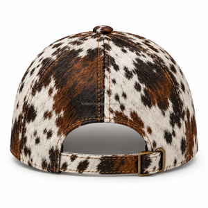 Chapeau de cowboy personnalisé avec logo, vente en gros, nouveau, meilleur fabricant, unisexe, en cuir de vache véritable, casquettes ajustables, style western ranch - Product Image 2