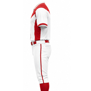 2026 Baseball Uniform High Quality Breathable Anti-Bacterial Plus Size Button <b>Down</b> Jersey Custom Team Wear Baseball Uniform Set - Product Image 3