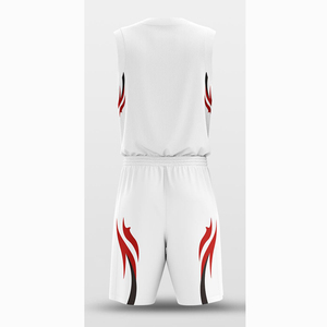 Uniforme de Baloncesto Unisex a la Moda - Conjunto de Jersey de Malla Transpirable con Estampado de Leopardo - Ropa Deportiva Informal Estilo Urbano - Product Image 4