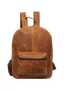 Premium Vintage Leather Laptop <b>Backpack</b> Waterproof Anti-Theft Rucksack for Men Outdoor Travel LBP-0404 - Product Image 1