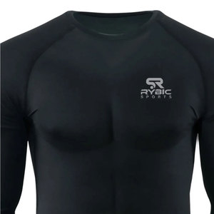 Haut de compression pour homme imprimé, idéal pour le BJJ et le grappling – Haute élasticité, évacuation de l'humidité, équipement de pointe - Product Image 4