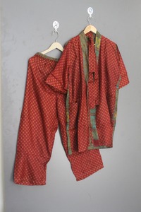 Conjunto de Pijama Kimono de Seda Estampado Ligero y Cómodo para Mujer, Venta al por Mayor - Product Image 2