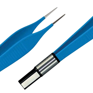 Pinces bipolaires européennes Adson 12 cm, pointe de 0,5 mm, en acier inoxydable, antiadhésives, pour coagulation chirurgicale, ensemble d'instruments réutilisables - Product Image 6