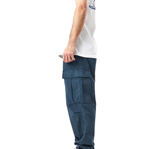 Pantalons cargo droits pour hommes de haute qualité, pantalons cargo légers pour hommes avec poches latérales, prix de gros de la meilleure qualité - Product Image 2
