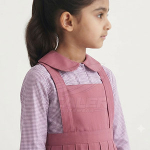 Quality Cotton Student Clothing <b>Set</b> School Uniform for Kids with Shirt Pants Skirt <b>Sweater</b> and Custom School Identity Options - Product Image 6