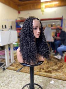 Burgundy Colored 5X5 Lace Closure <b>Wigs</b> for Women Vietnamese Virgin Hair <b>Wigs</b> Kinky Curly Lace <b>Wigs</b> 180% Density 10"-28" - Product Image 6