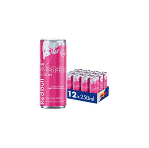 Premium Red Bull Summer Edition White Peach <b>Energy</b> Drink 250ml Bulk Wholesale B2B Export Supply - Product Image 4