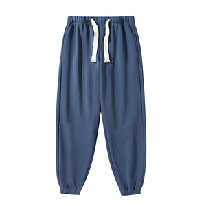 <b>Men's</b> Casual Sweatpants Solid Gray Drawstring <b>Elastic</b> <b>Waist</b> Jogger Pants Breathable Autumn <b>Trousers</b> - Product Image 4