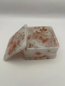 Caja de Resina Floral de Lujo Hecha a Mano, Organizador de Joyas, Pequeña Caja de Resina Personalizada para Decoración del Hogar - Product Image 6