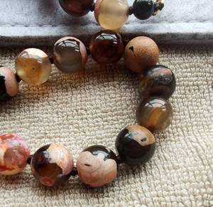 Collier à breloques en corne naturelle le plus vendu, perles uniques faites à la main, bijoux de luxe écologiques, ensemble complet, cadeau chrétien unisexe - Product Image 2