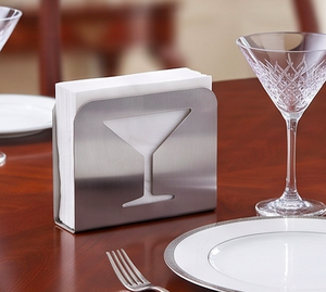 Portarrollos de Papel Metálico Gris con Elegante Diseño de Cristal Tallado Matrini, Ideal para Hoteles y Uso en Mesa con Estilo - Product Image 4