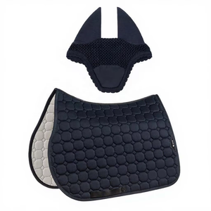 Ensemble de tapis de selle scintillants assortis pour l'équitation, best-seller, avec bottes d'équitation et tapis de selle de couleur personnalisée - Product Image 2