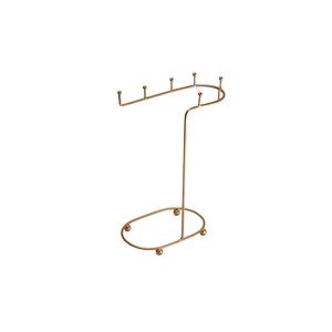 Organizador de Joyas Compacto con Múltiples Ganchos, Soporte Elevado para Collares y Pulseras, Exhibidor Elegante para Tocador - Product Image 1