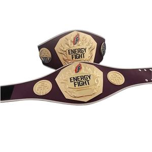 Ceintures de championnat de lutte UFC en cuir personnalisables de qualité supérieure - Épaissesseur de 2 cm, longueur de 2,2 m, imperméables - Product Image 6