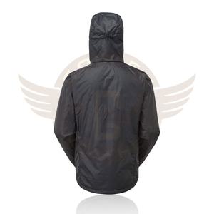 <b>Men's</b> Super Thick 100% Wool Winter Puffer Jacket Stand Collar Quilted Hood Full-Zip Front 2-<b>Way</b> Zipper Super Warm Windbreaker - Product Image 3