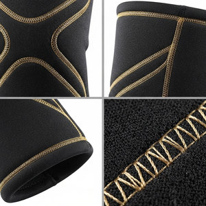 Rodilleras de Compresión de Neopreno de Diseño Estándar, Servicio OEM, Precio al por Mayor, Color Personalizado, Transpirables, Unisex - Product Image 4