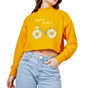 Sweat-shirt classique à col rond élégant - Pull doux et confortable à manches longues pour usage décontracté, 100 % polyester, coupe décontractée, chaud, hiver, ODM - Product Image 1
