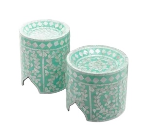 แท่นวางเค้กสำหรับเสิร์ฟแผ่นกลมฝังเรซิน & กระดูกพร้อมถาดวางเค้กและขนมอบทำจากเรซิ่นแบบทันสมัย - Product Image 2