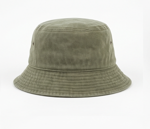 <b>Women</b> Olive Green Cotton Bucket <b>Hat</b> Casual Style Spring <b>Summer</b> Wear - Product Image 5
