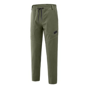 Conjunto Deportivo Unisex SPLENDID APPAREL 2 en 1 con Capucha, Forro Polar Verde Oliva, Resistente al Viento, Casual, Otoñal, Pantalones de Manga Larga con Bolsillos Laterales - Product Image 4