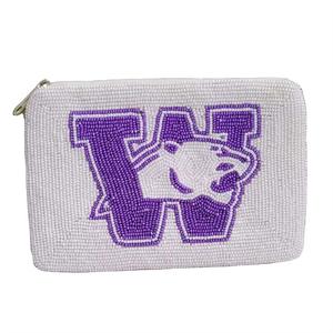 Monedero Pequeño con Cuentas Hecho a Mano GIG EM AGGIES, Regalo de Agradecimiento para Maestras, para Mujeres y Niñas, Ecológico, Duradero, para Bodas o Eventos - Product Image 3