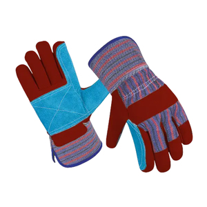 Guantes de Trabajo Raxel al por Mayor, Guantes de Seguridad de Cuero, Guantes de Trabajo de Piel de Vacuno para Uso Industrial a Bajo Costo - Product Image 4