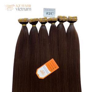 Extensions de cheveux à double bande de qualité supérieure au prix de gros Cheveux humains vietnamiens 40pcs/100g - Product Image 5