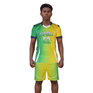 Conjunto de Pantalones Cortos y Camiseta sin Mangas para Voleibol de Playa para Hombre, Logotipo Personalizado, Secado Rápido, Transpirable, Uniformes Deportivos para la Arena - Product Image 1