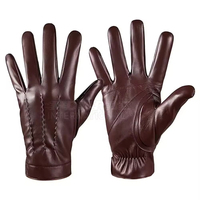 Gants de course antidérapants imperméables à écran tactile professionnels, nouveau style, cuir texturé doux, logo personnalisé, unisexe, conduite