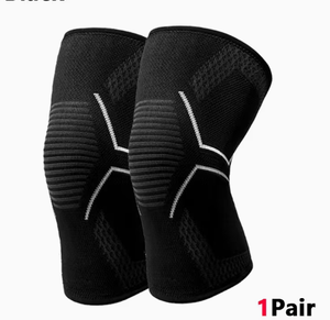 Genouillère de compression respirante avec éponge épaisse pour le basketball et le volleyball, unisexe, toutes saisons, à enfiler - Product Image 3