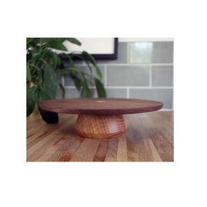 Exhibidor de Pasteles de Madera Decorativo Hecho a Mano para Hogares Modernos y Presentaciones de Panadería - Product Image 5