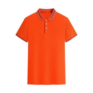 เสื้อกอล์ฟผู้ชายผ้าฝ้ายแท้ 100% ปักลายตามสั่ง สไตล์ธุรกิจ แห้งเร็ว น้ำหนัก 210 กรัม ขายส่ง - Product Image 4