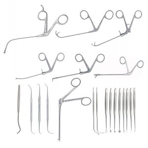 Juego de Instrumentos FESS para Cirugía Endoscópica de Senos Paranasales, Instrumentos ORL de Acero Inoxidable Alemán, Kit Quirúrgico con Certificación CE - Product Image 2
