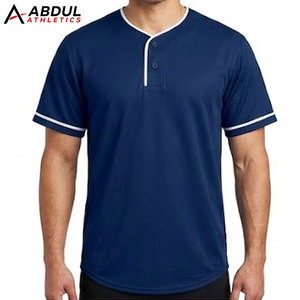 Camiseta de Béisbol de Alta Calidad para Hombre, Tejido Ligero, Diseño Transpirable, Ideal para Entrenamiento y Deportes - Product Image 1