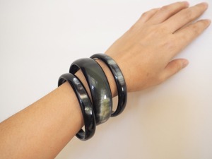 Super Luxury Large Customized Size Classic Polished Buffalo Horn Bangle New Style Handmade Fashion Jewellery Women's Handicraft - Product Image 4