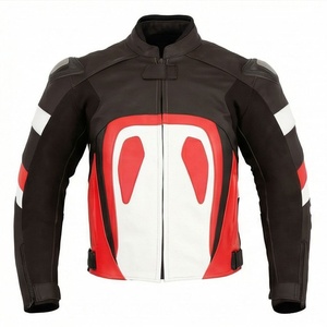 Chaqueta de Motociclista de Cuero Genuino para Hombre de la Mejor Calidad, Nueva Colección de Invierno, Chaquetas de Motocicleta con Protecciones Desmontables Personalizadas - Product Image 1