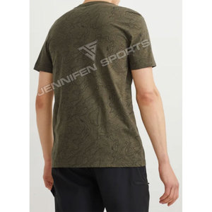 เสื้อยืดคุณภาพเยี่ยม ทรงปกติ น้ำหนักเบา 300 GSM พิมพ์ลายตามสั่ง เสื้อยืดผู้ชาย ผ้าฝ้าย 100% แขนสั้น แห้งเร็ว - Product Image 6