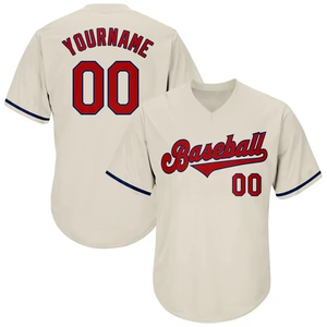 Maillot de baseball col en V 2026 en maille respirante, séchage rapide, léger, antibactérien, unisexe, pour équipes sportives et fans - Product Image 3