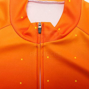 Design Your Own Men's Breathable Short Sleeve <b>Cycling</b> Jersey-Customizable Design OEM Service Best Price - Product Image 3