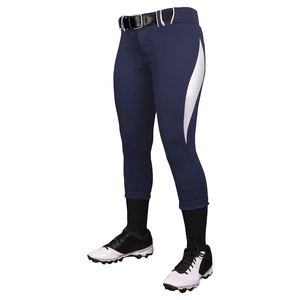 Pantalons de sport professionnels pour femmes avec/ sans passepoil / pantalons de softball ajustés personnalisés pour jeunes/adultes hommes, vente en gros de pantalons de baseball à faible MOQ - Product Image 6