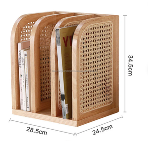 Vietnam Rattan Bamboo Book <b>Shelf</b> - Product Image 4